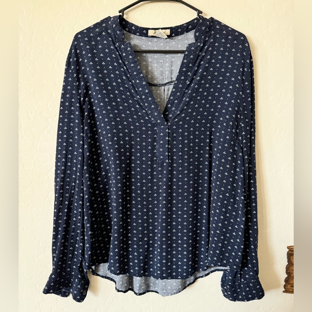 Blue blouse